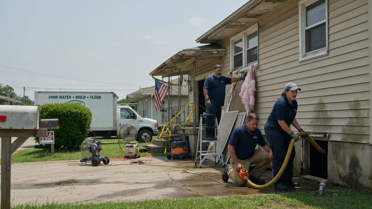 Water Damage Repair in Goodfield, IL near me
